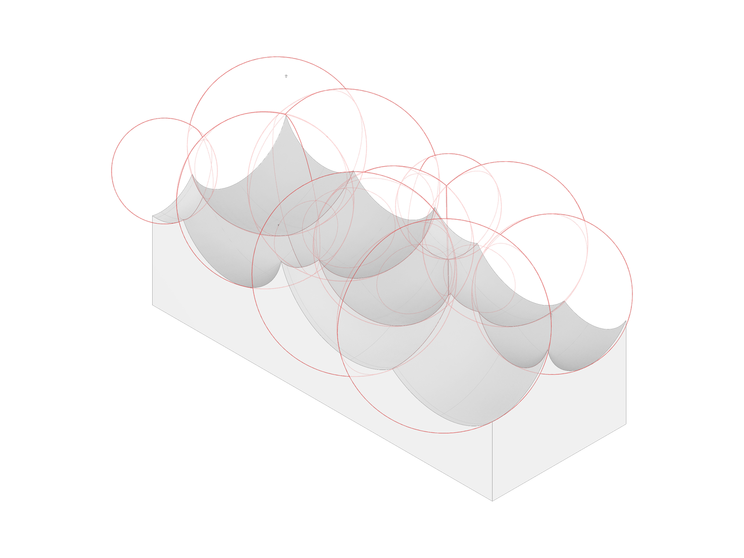Reimagined roof form, study three