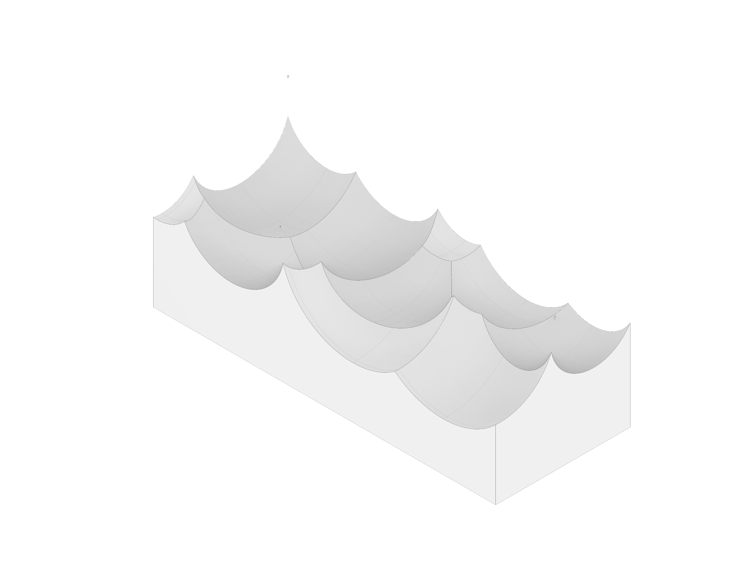 Reimagined roof form, study four